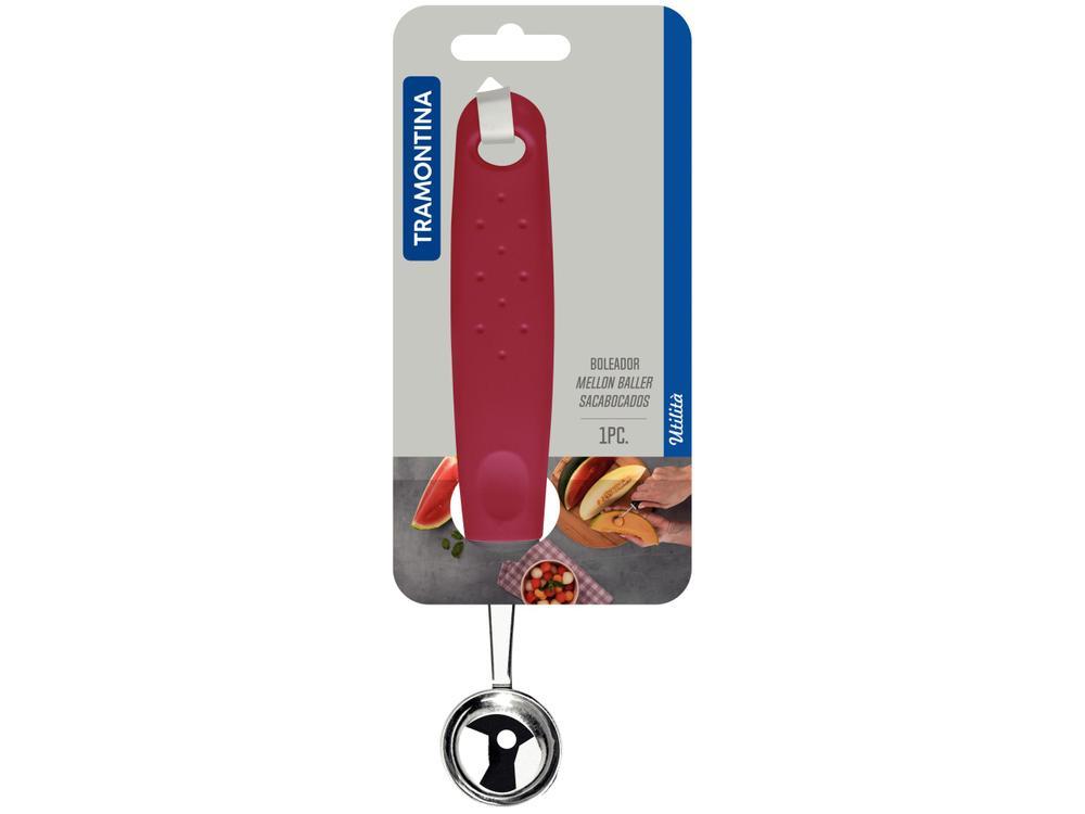 Boleador 2,9cm Tramontina Utilitá Vermelho - 2