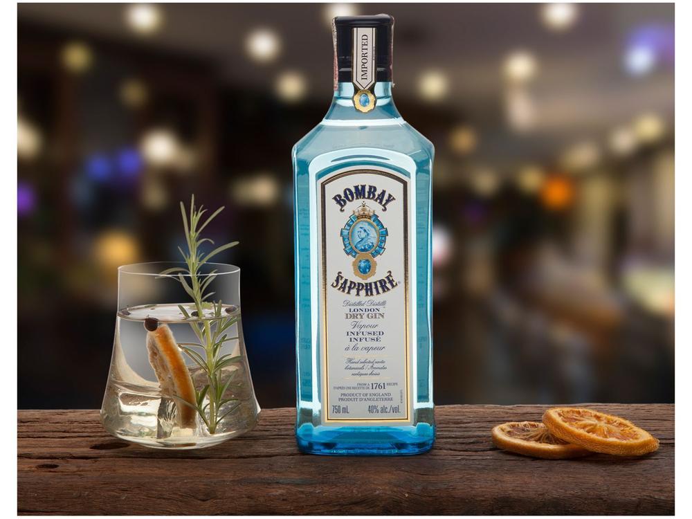 Gin Bombay Sapphire London Dry 750ml - 3