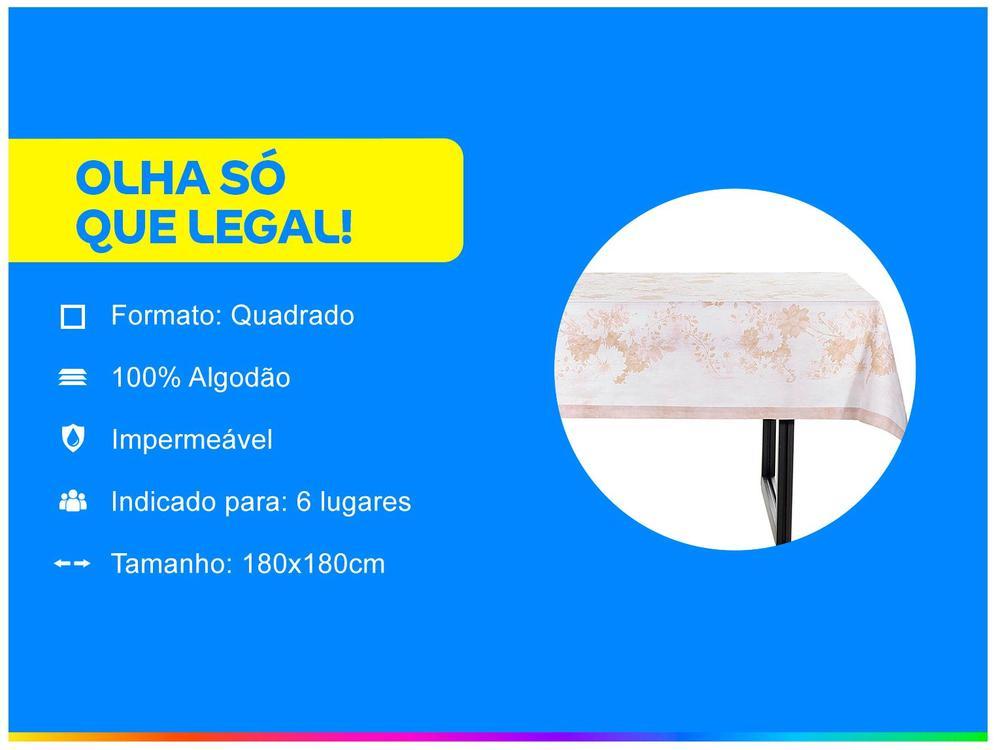 Toalha de Mesa Quadrada Buddemeyer - 2