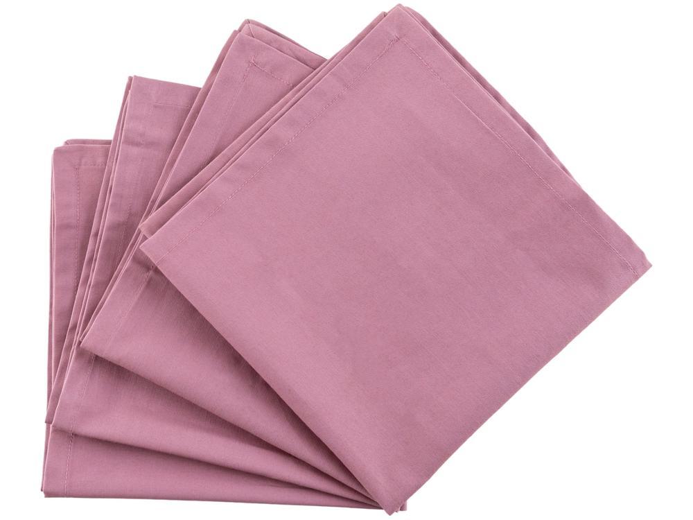 Guardanapo de Tecido Rosa 100% Algodão - 1