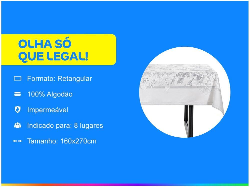 Toalha de Mesa Retangular Buddemeyer - 2