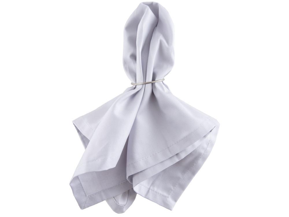 Guardanapo de Tecido Cinza 100% Algodão - 5