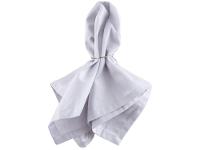 Guardanapo de Tecido Cinza 100% Algodão - 5