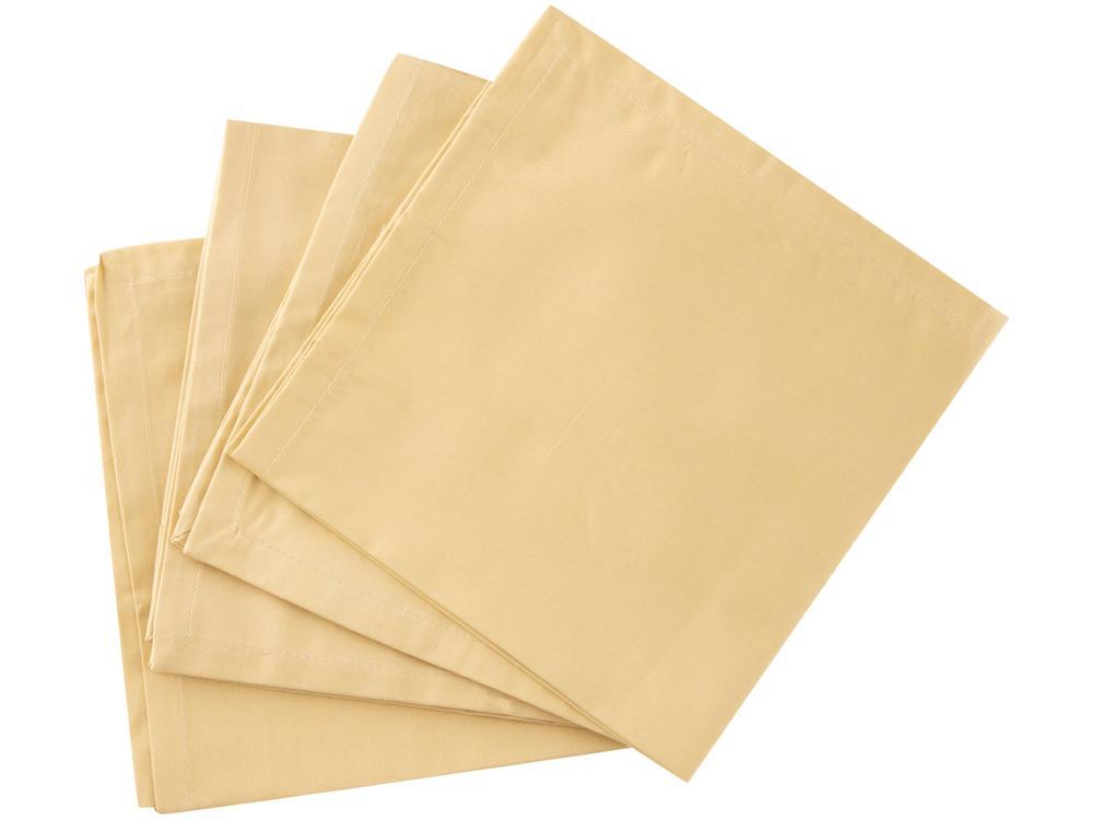 Guardanapo de Tecido Amarelo Ocre 100% Algodão - 1