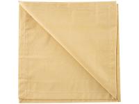 Guardanapo de Tecido Amarelo Ocre 100% Algodão