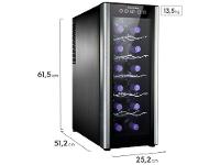 Adega Electrolux 12 Garrafas com LED 1 Portas - 8