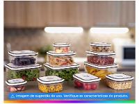 Jogo de Potes de Plástico Herméticos Electrolux - 2