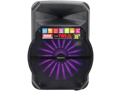 Caixa de Som Polyvox XC 515T Bluetooth Amplificada