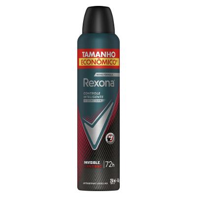 Desodorante Antitranspirante Aerossol Rexona Men Antibacterial+Invisible 250ml