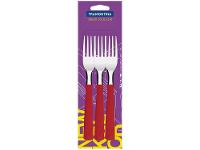 Jogo de Garfos de Mesa Tramontina Inox New Kolor 3 Peças - 3