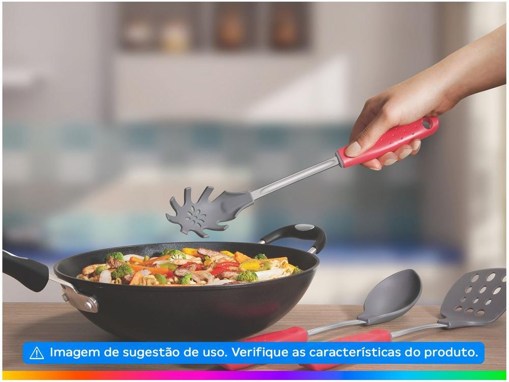 Colher de Servir Tramontina Utilitá Vermelho - 2