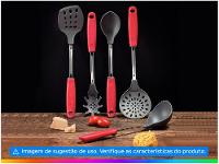 Colher de Servir Tramontina Utilitá Vermelho - 3