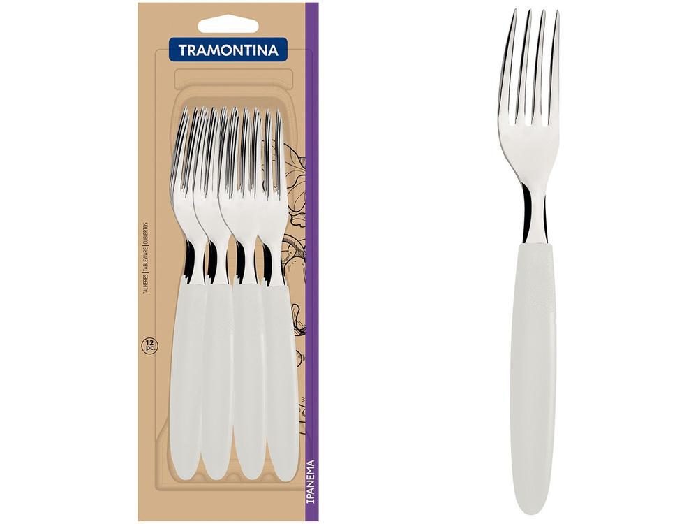 Jogo de Garfos de Mesa Tramontina Inox Ipanema 12 Peças - 1