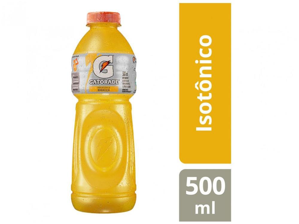 Isotônico Gatorade Maracujá 500ml Garrafa - 8