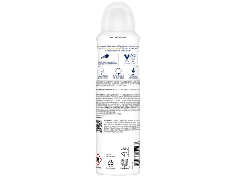 Desodorante Antitranspirante Aerosol Dove Invisible Care 150 ml - 12