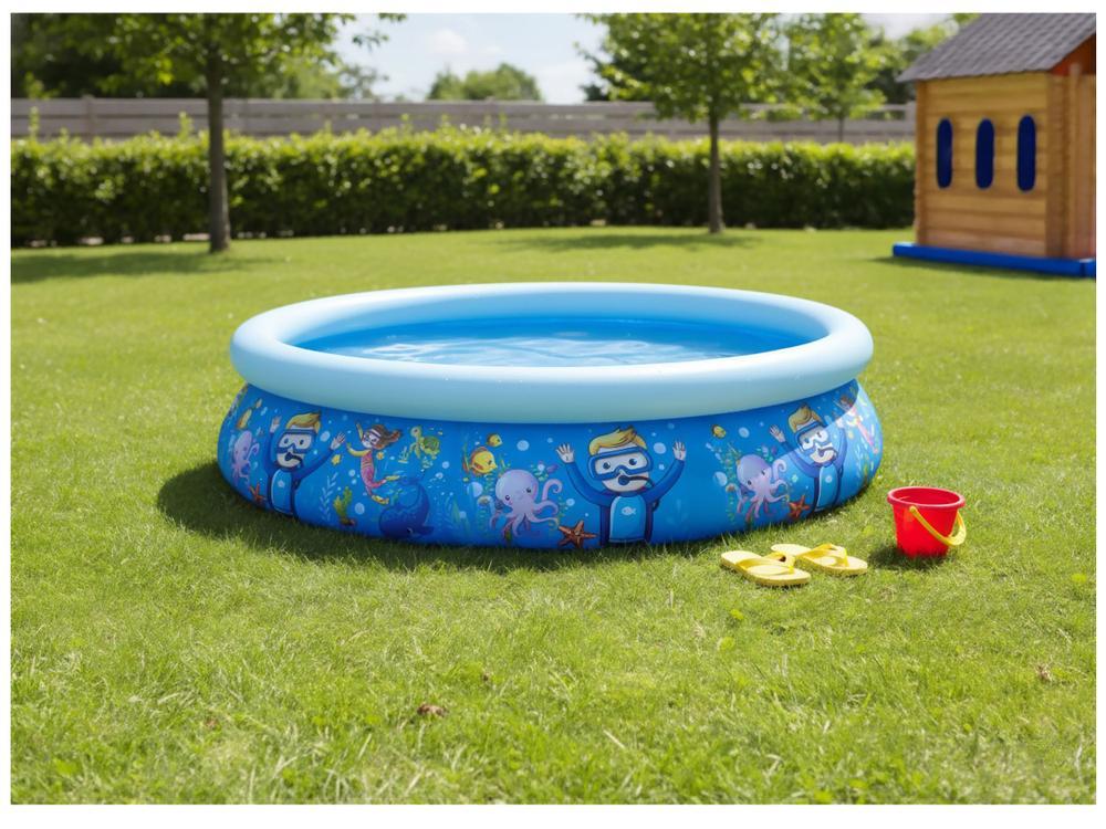 Piscina Infantil Inflável Redonda Jilong 1140L - 5