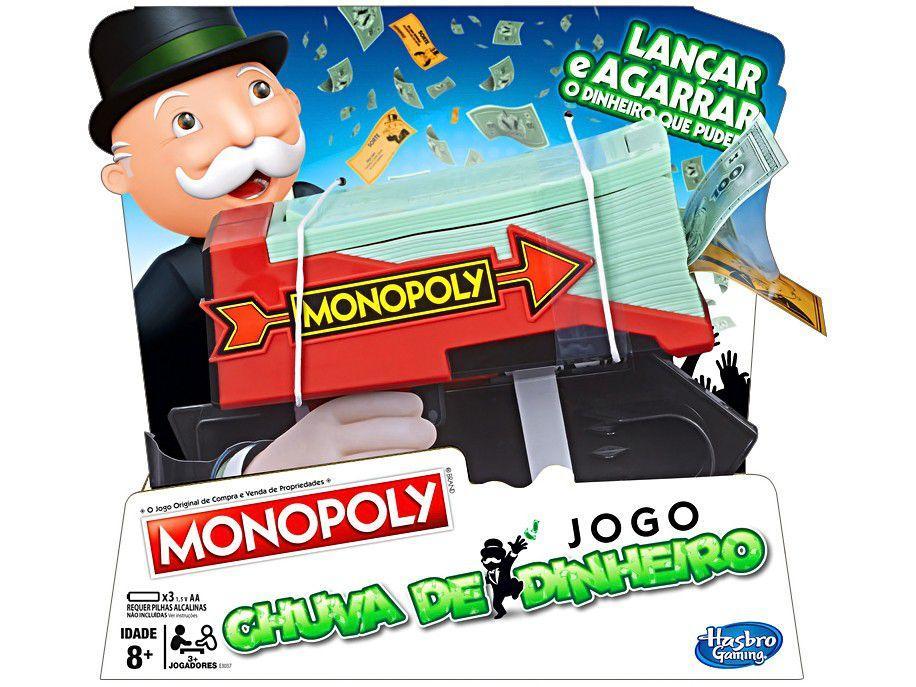 Jogo Monopoly Chuva de Dinehiro Eletrônico E3037 - 6