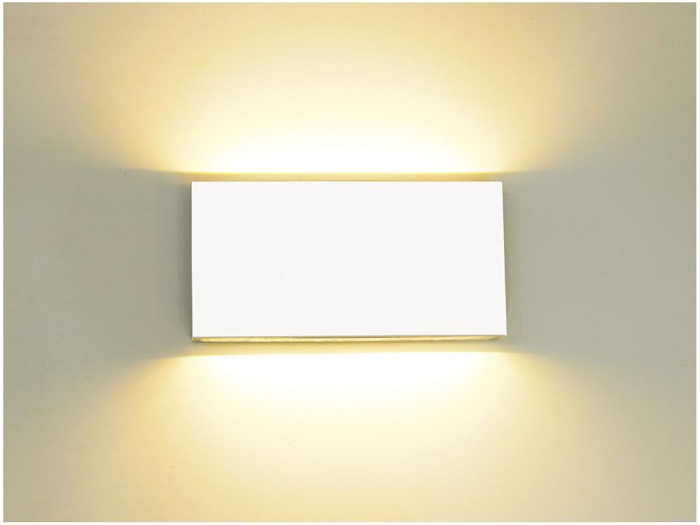 Arandela Externa de Efeito Preta LED 8W - 2