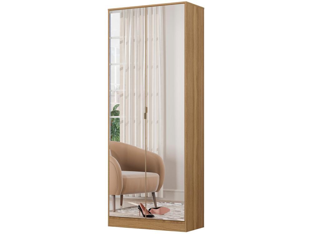 Sapateira com Espelho 2 Portas 1 Gaveta - 1