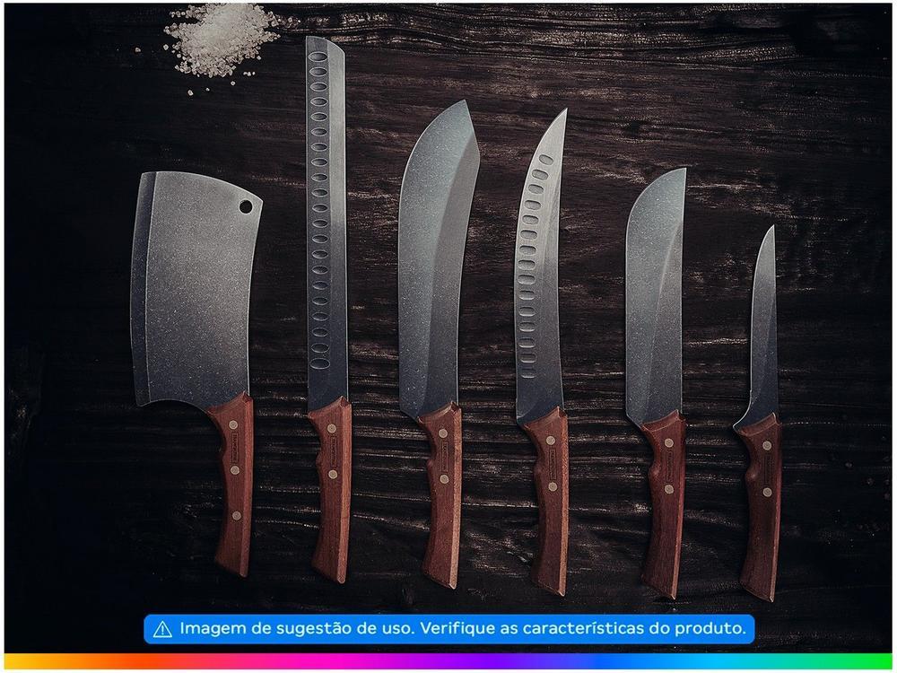 Faca para Carnes Tramontina Inox 6” Churrasco Black - 2