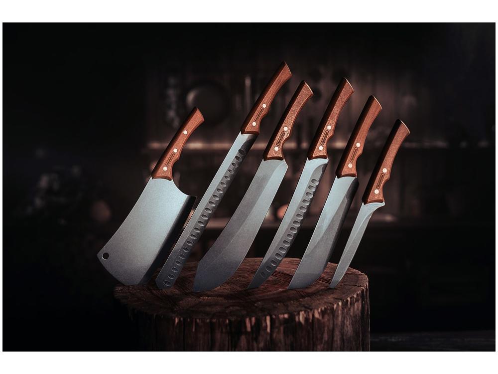 Faca para Carnes Tramontina Inox 6” Churrasco Black - 3