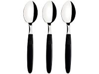 Jogo de Colher Tramontina Ipanema Preto 3 Peças - 1