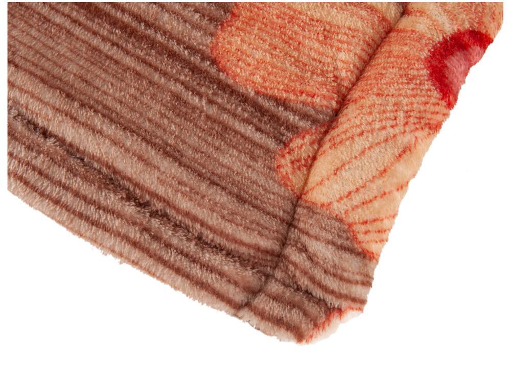 Cobertor Casal Jolitex de Microfibra Sherpa Abrantes Marrom - 5