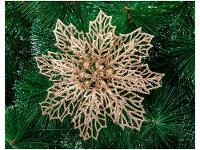 Kit 2 Enfeites para Árvore de Natal Flor  - 2