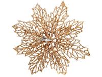 Kit 2 Enfeites para Árvore de Natal Flor  - 4