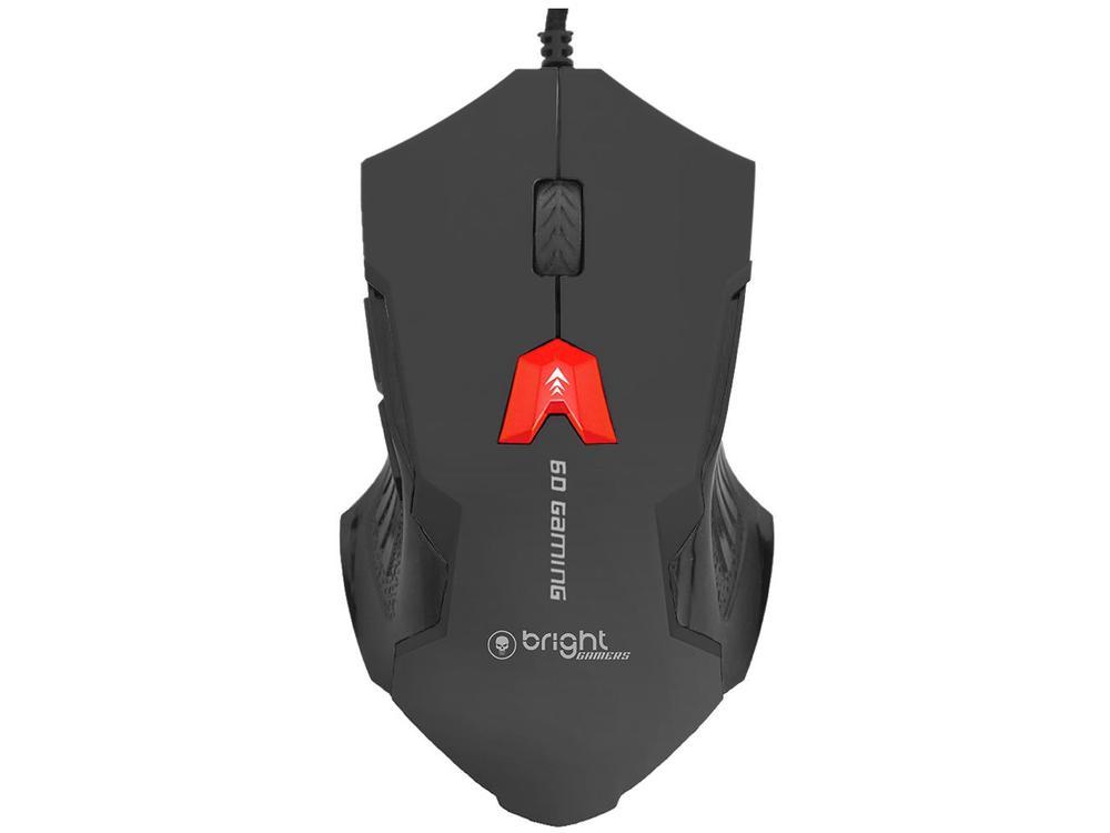 Mouse Gamer RGB Bright Óptico 2400DPI - 1