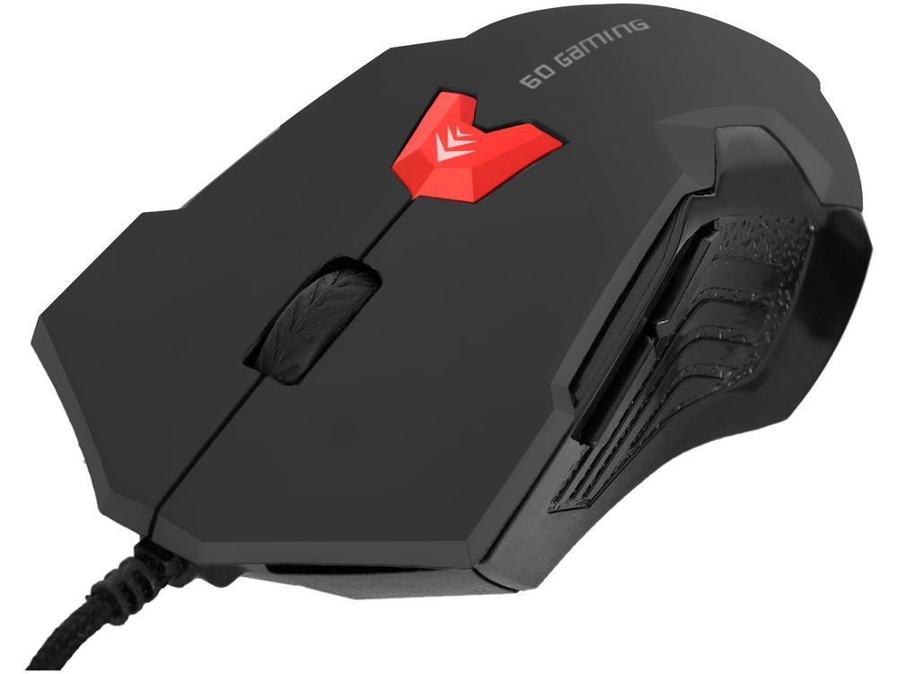 Mouse Gamer RGB Bright Óptico 2400DPI - 2