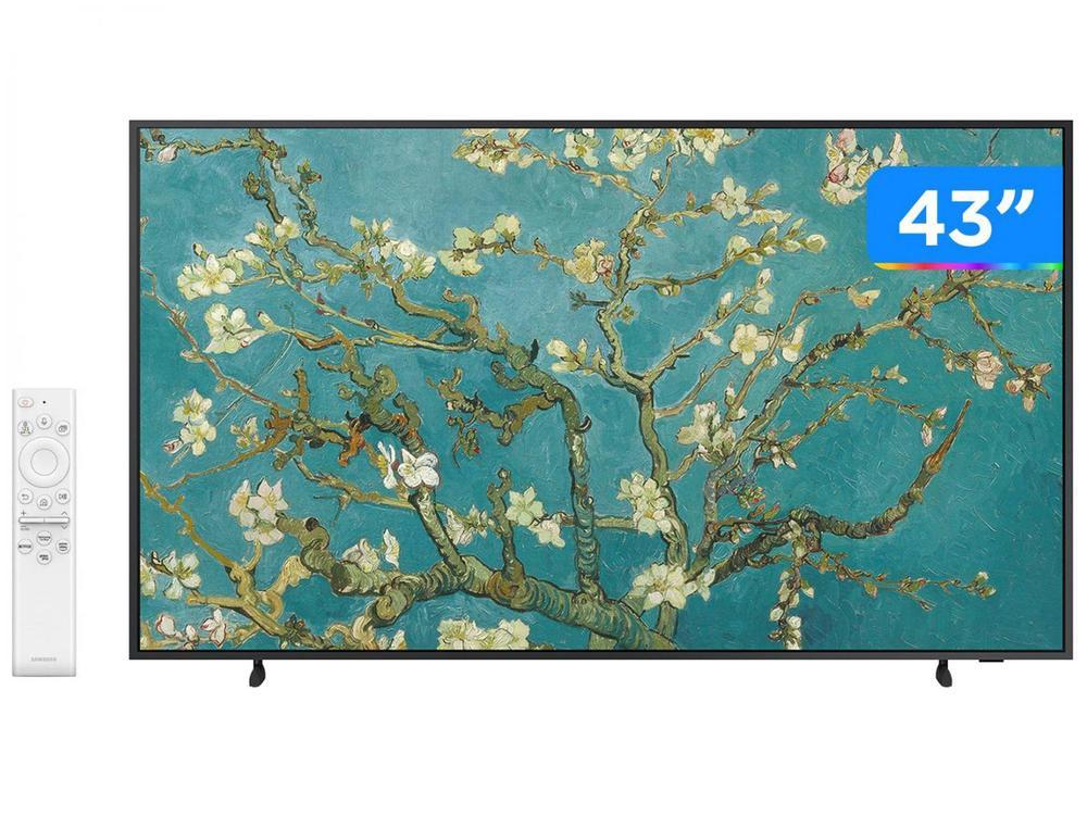 Smart TV 43” 4K QLED Samsung The Frame VA 60Hz - 1