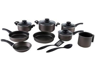 Jogo de Panelas Tramontina Antiaderente Alumínio Grafite 10 Peças Paris