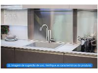 Purificador de Água Lorenzetti de Mesa Cromado - Monocomando Acqua Class 2243 C24 Água Natural - 2