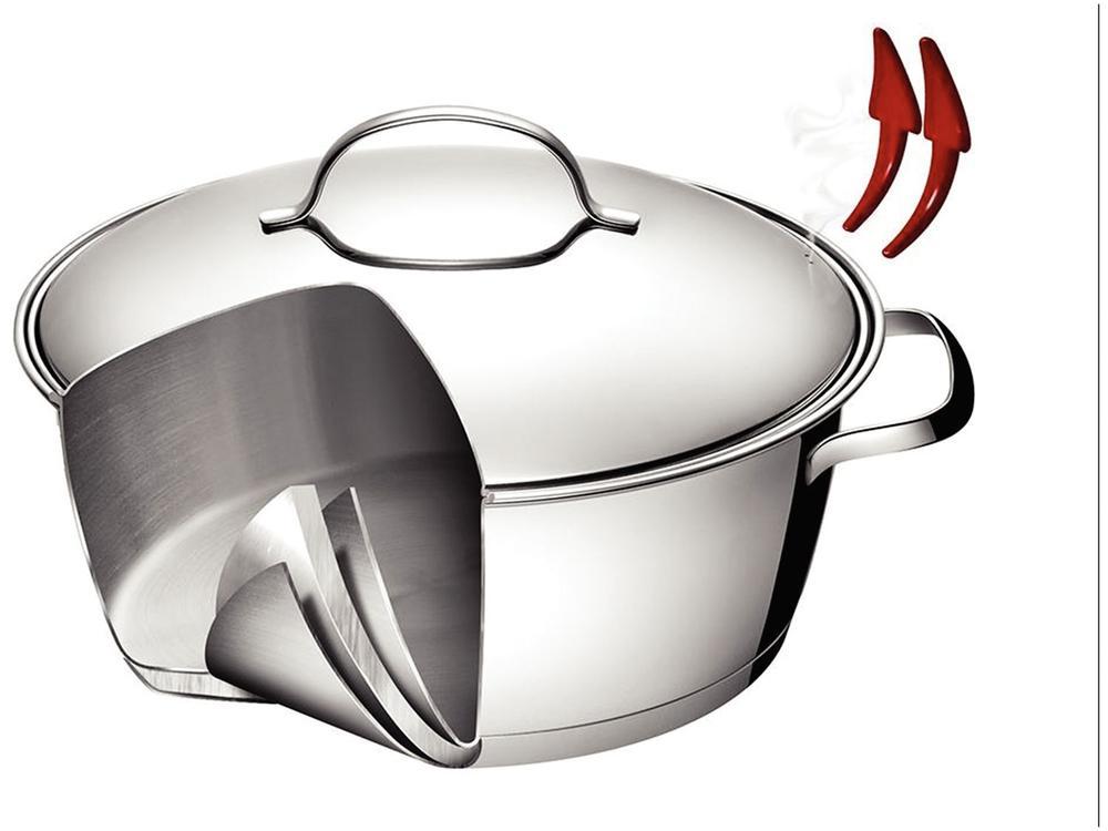 Jogo de Panelas Tramontina Inox 10 Peças Allegra - 6