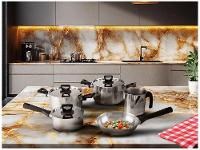 Jogo de Panelas Tramontina Inox 5 Peças