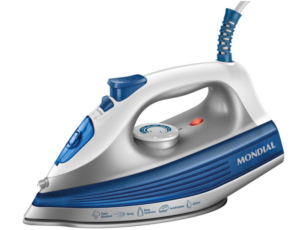 Ferro de Passar Roupa a Vapor Mondial - 1