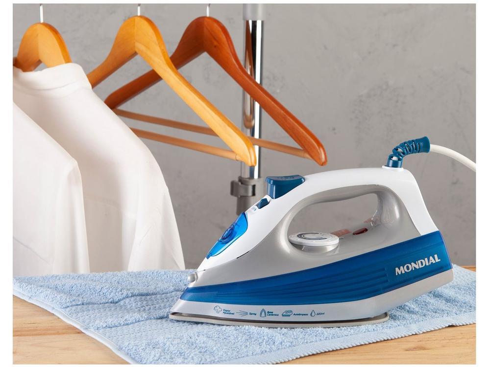 Ferro de Passar Roupa a Vapor Mondial - 9