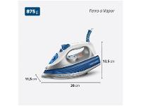 Ferro de Passar Roupa a Vapor Mondial - 8