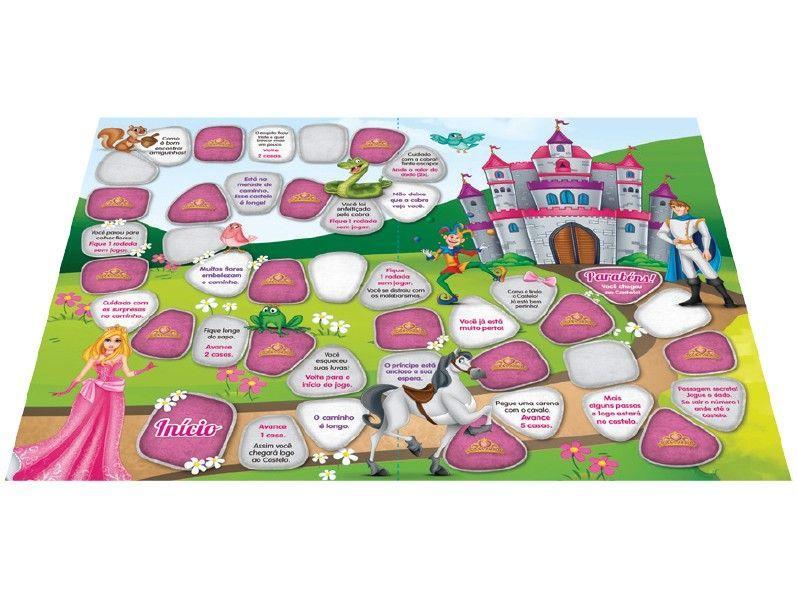Jogo Aventuras de uma Princesa Top Line Tabuleiro - 3