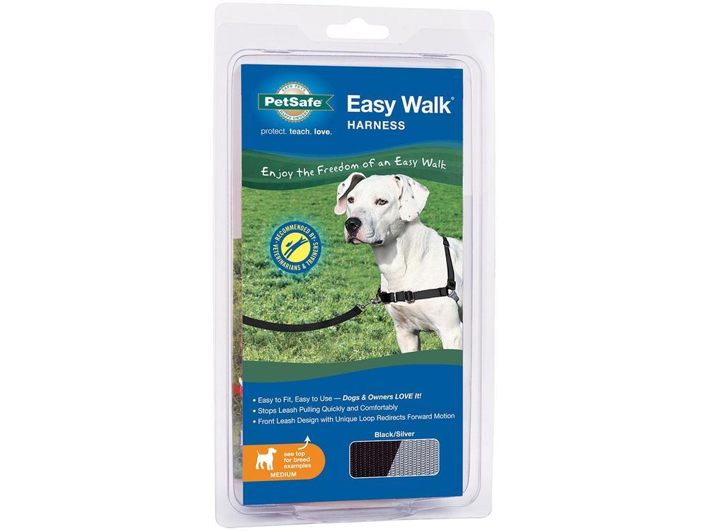 Guia para Cachorro Tam. M Preto e Cinza PetSafe Easy Walk - 8
