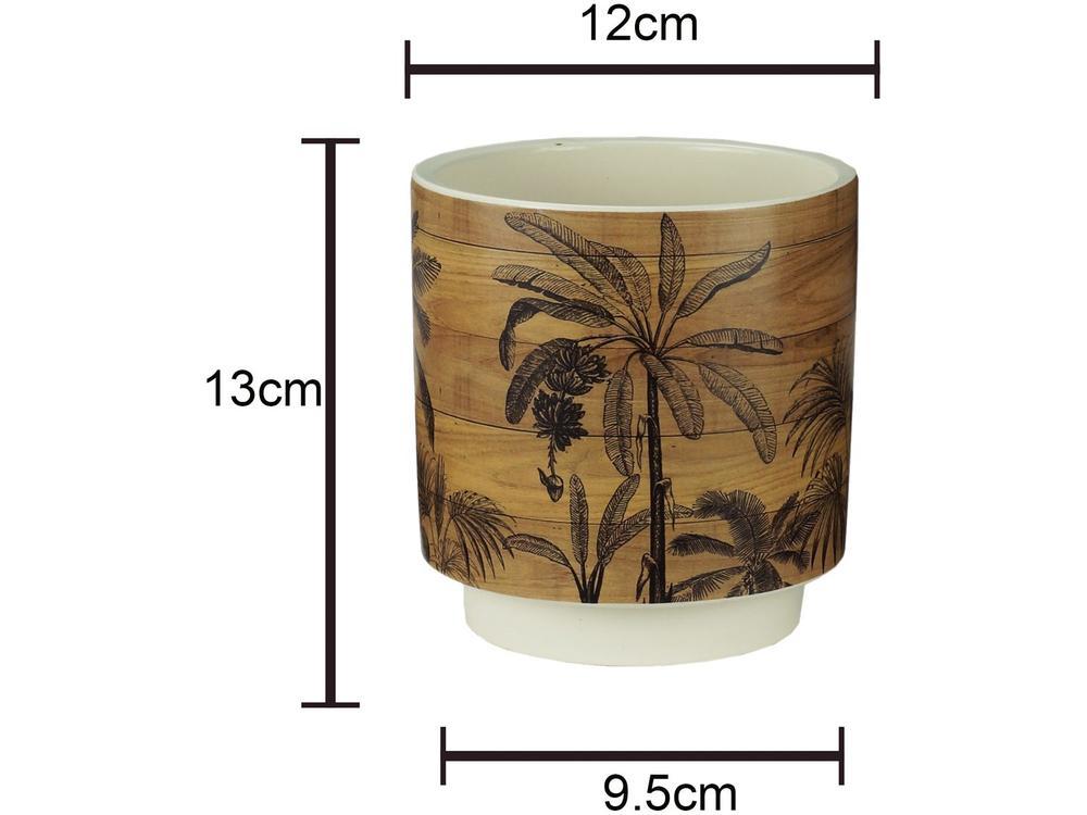 Vaso de Cerâmica Royal Tropical 13x12cm - 4