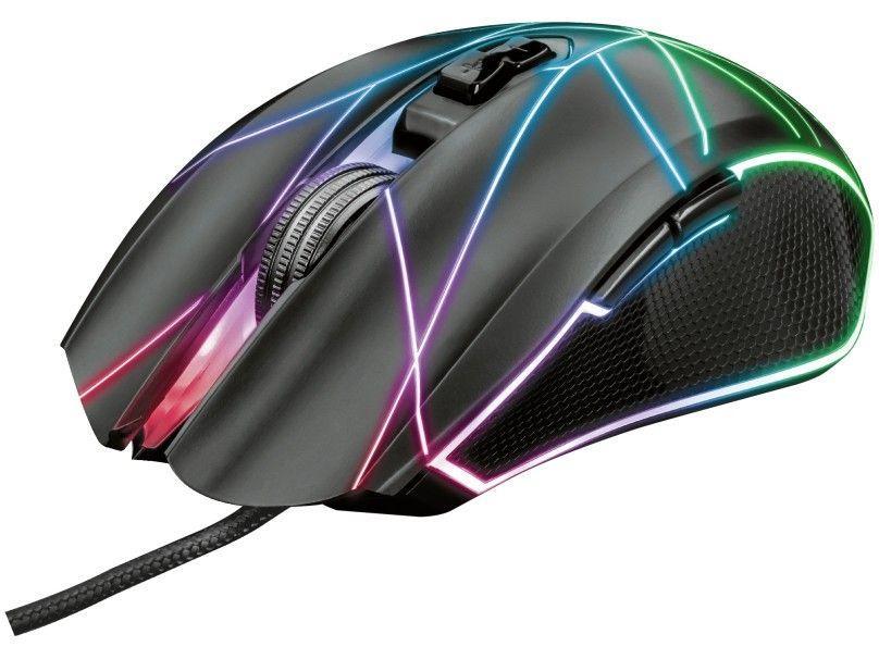 Mouse Gamer RGB Trust Óptico 4500DPI 7 Botões - 5