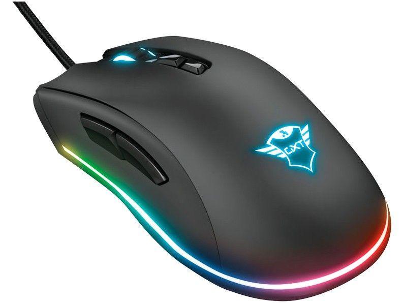 Mouse Gamer RGB Trust Óptico 15000DPI 7 Botões - 2