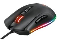 Mouse Gamer RGB Trust Óptico 15000DPI 7 Botões