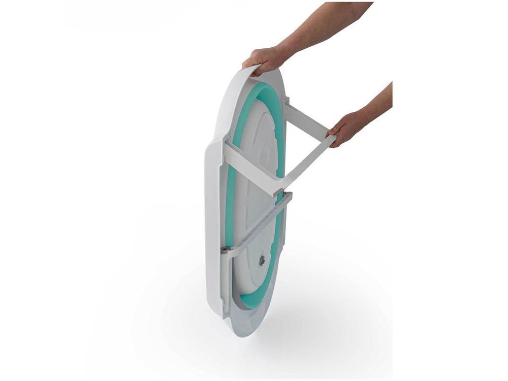 Banheira para Bebê Smile Aqua Green com Suporte Safety - 8