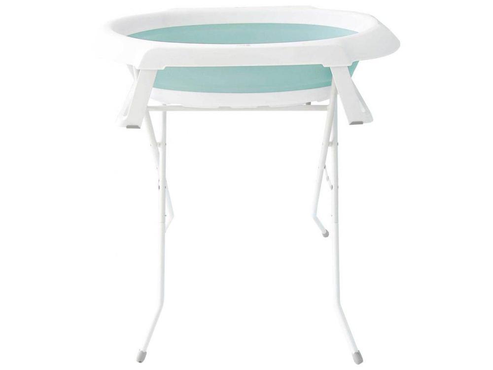 Banheira para Bebê Smile Aqua Green com Suporte Safety - 12