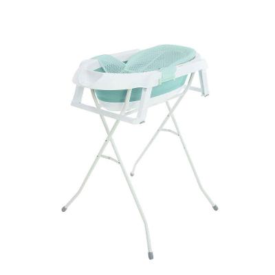 Banheira para Bebê Smile Aqua Green com Suporte Safety