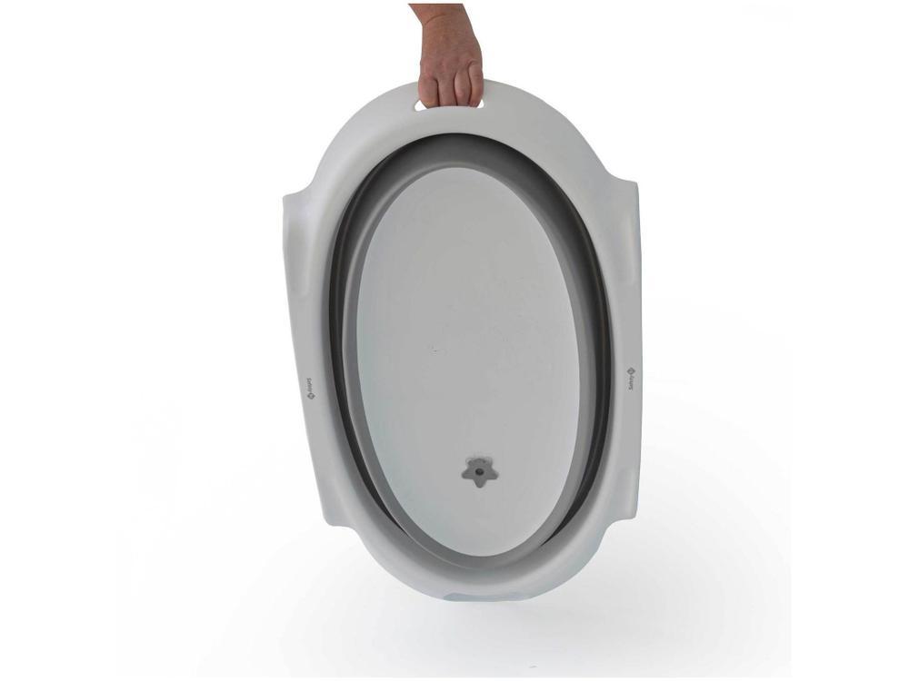 Banheira de Bebê com Suporte Safety 1st Smile Grey 35L - 4