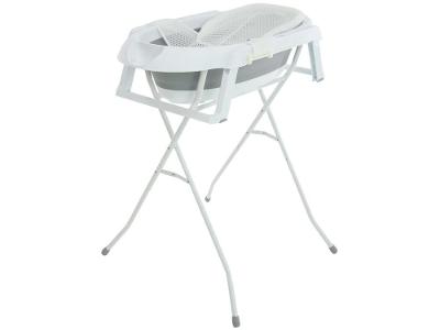 Banheira de Bebê com Suporte Safety 1st Smile Grey 35L